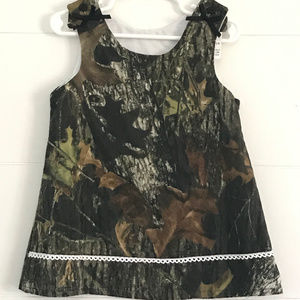 NWOT Camo sleeveless dress